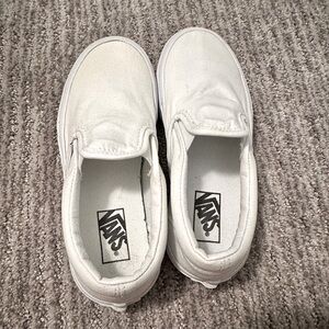 Kids white vans